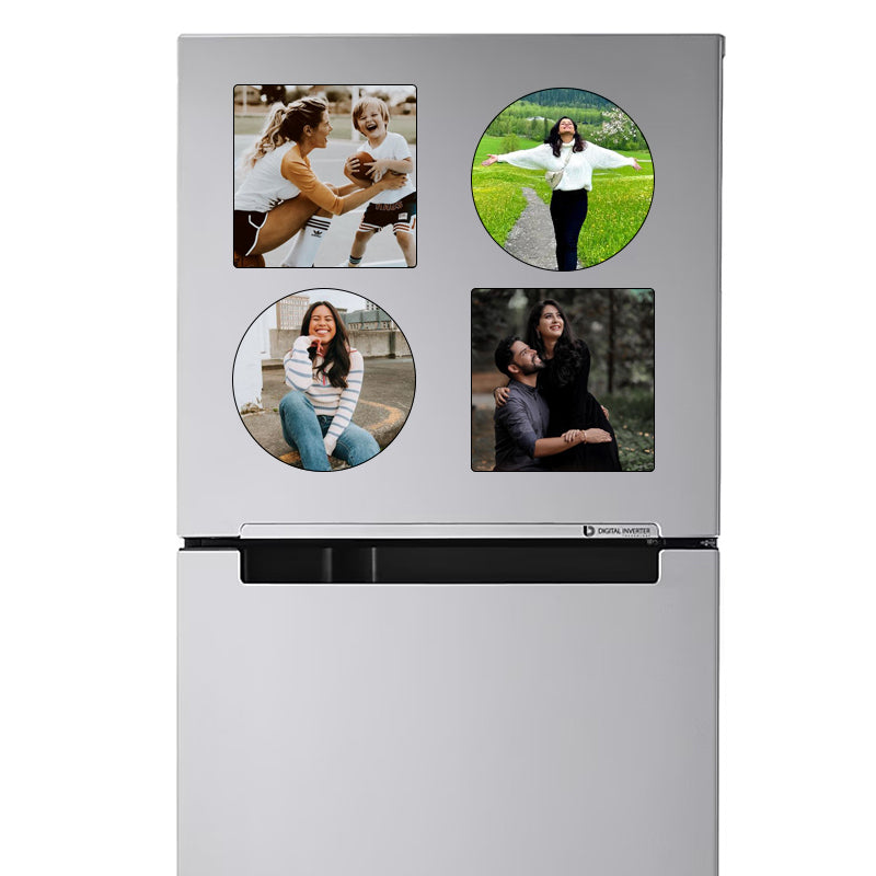 customised fridge magnets with your photo, personalized photo fridge magnets