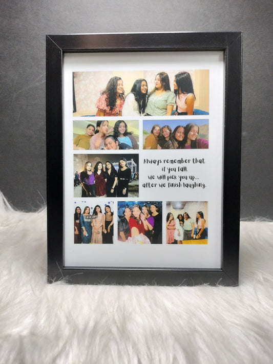 Customized Photo Frame With Message/Quote